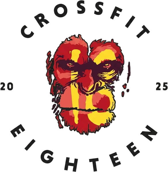 Logo de CrossFit Eighteen à Frontière Luxembourg, box accompagnée par RX Business
